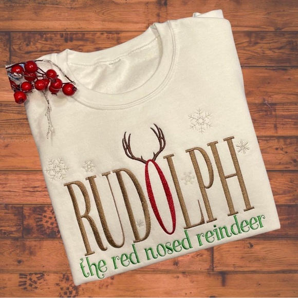 🆕SWEATSHIRT RUDOLPH 🦌 - Picture 2 of 7